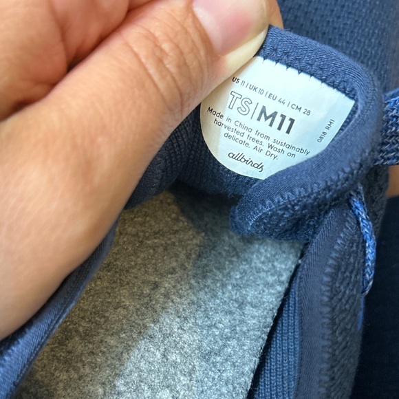 Allbirds tree skippers mens in blue size 11 - Picture 4 of 4
